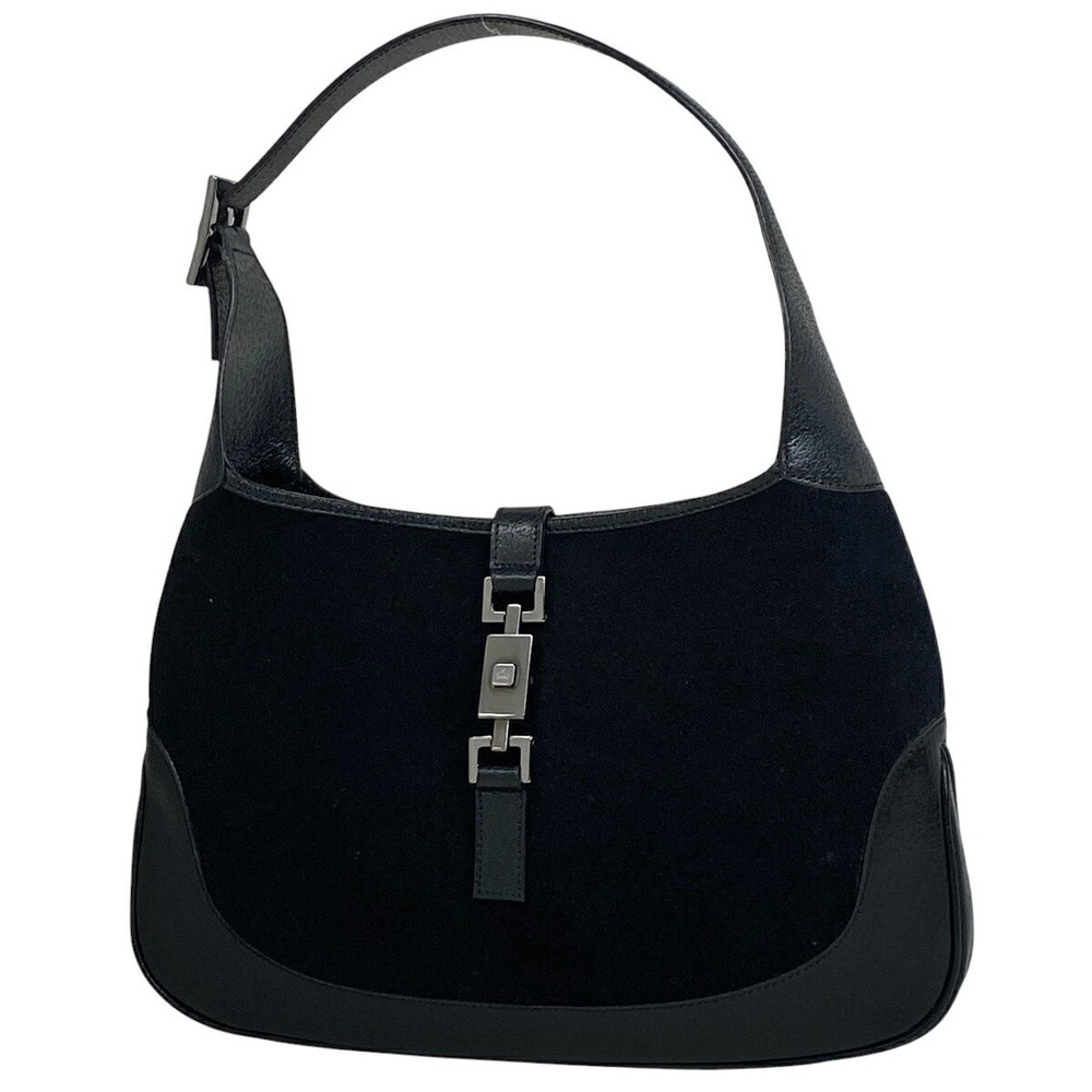 Gucci Jackie Shoulder Bag Leather Black